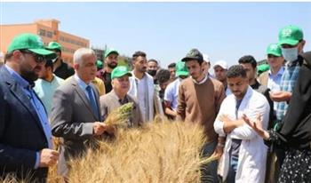   جامعة المنوفية تحتفل بيوم الحقل في مزرعة الراهب