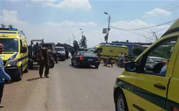   مصرع وإصابة 24 شخصا في حادث تصادم أتوبيس يقل سياحا مع سيارة نصف نقل 