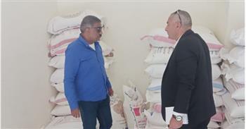 ضبط 10 أطنان مكرونة داخل أحد المخازن بهدف الاحتكار  بالبحيرة