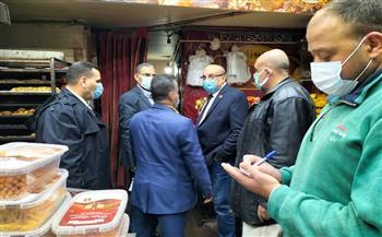حملات تموينية للتفتيش والرقابة على المخابز والأسواق بالمنيا