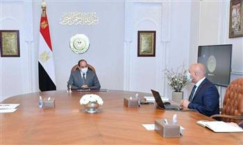   الرئيس السيسى يتابع خطط الربط النهرى بين مصر والسودان