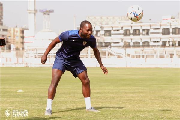 تدريبات خاصة لـ «سيسيه وأوناجم» على هامش تدريبات الزمالك