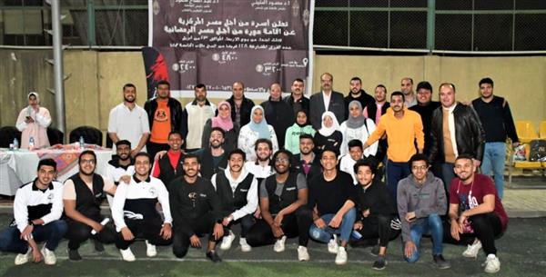 نائب رئيس جامعة عين شمس يفتتح فعاليات الدورة الرمضانية  لكرة القدم