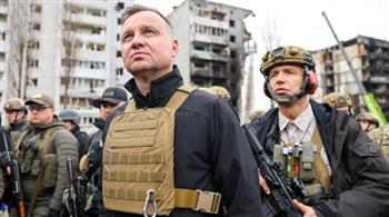   الرئيس البولندى من كييف: هذه ليست حربًا بل إرهاب روسى