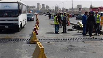   تحويلات مرورية بمدينة نصر  لإصلاح أضرار حادث كوبرى المشير أبو غزالة 