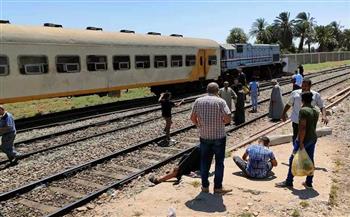   مصرع شخص صدمه قطار أثناء عبور المزلقان بطوخ