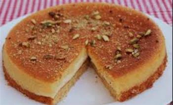 طريقة عمل البسبوسة الذهبية