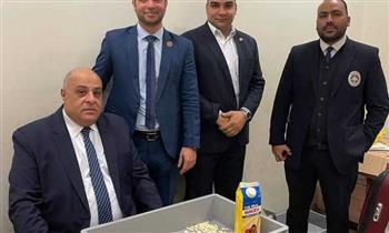 ضبط  1220 قرص ترامادول داخل عبوة غذائية مع راكب بمطار القاهرة