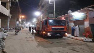   "الحماية المدنية" تنقذ سوق "البالة" ببورسعيد من حريق كبير