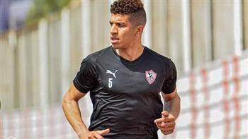 مدافع الزمالك يخوض تدريبات تأهيلية