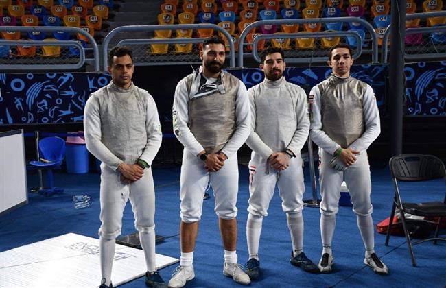غدًا .. منتخب مصر يخوض منافسات الفرق بكأس العالم لسلاح الشيش رجال بصربيا 