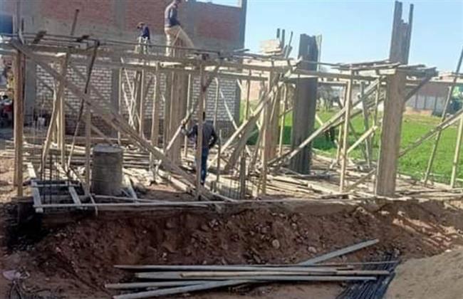 إيقاف أعمال بناء مخالف في منطقة القباري غرب الإسكندرية