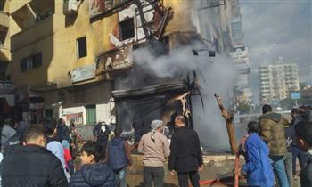   السيطرة على حريق محل تجارى بميامى فى الإسكندرية