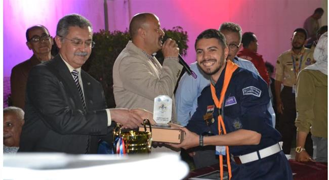 ختام المهرجان الكشفى الـ 41 والدورة الأرشادية الـ 13 بجامعة الإسكندرية