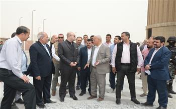 محافظ بنى سويف يتابع جاهزية الصوامع ومواقع التخزين استعدادا لتوريد القمح