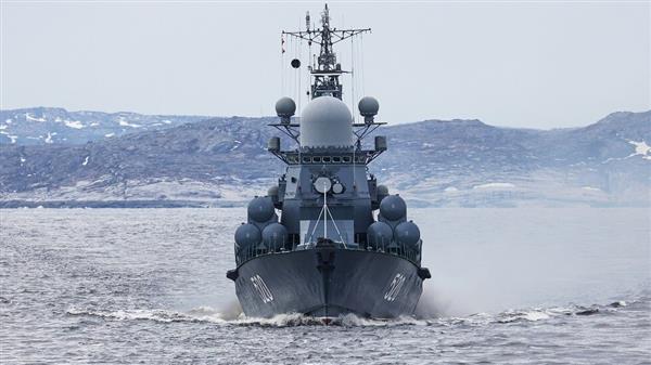 الأسطول الروسي: التدريب على مطاردة سفن حربية لغواصة في بحر البلطيق