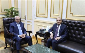   محافظ الجيزة يستقبل سفير الأردن بمصر 