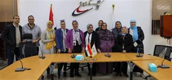 علوم القاهرة في زيارة ميدانية لوكالة الفضاء المصرية