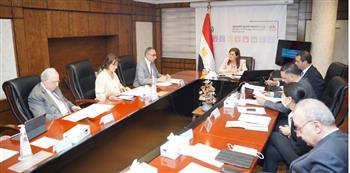 وزيرة التخطيط تلتقي وفد الجمعية المصرية البريطانية