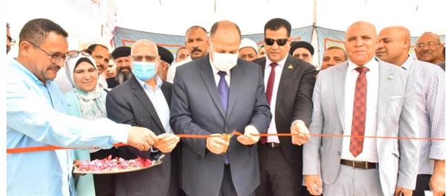 محافظ أسيوط يفتتح الوحدة البيطرية بقرية العزية بمنفلوط بتكلفة 2 مليون جنيه 