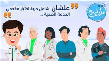   الرعاية الصحية: التأمين الصحي الشامل «شامل حرية اختيار مقدمي الخدمة الصحية»