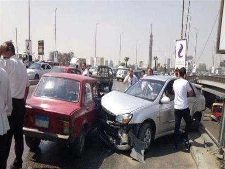 النيابة تستعلم عن الحالة الصحية لـ7 مصابين في حادث المحور المركزي بأكتوبر