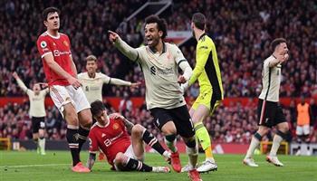 بث مباشر لمباراة ليفربول ومانشستر يونايتد الليلة فى الدورى الانجليزى