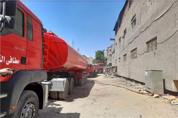 السيطرة على حريق بمصنع أثاث في البساتين
