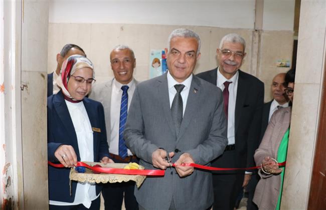 رئيس جامعة المنوفية يفتتح وحدة القياس والتقويم بكلية الآداب