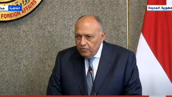 شكري يبحث مع رئيس شبكة حلول التنمية المستدامة بالأمم المتحدة قضايا عمل المناخ الدولي