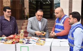 حياة كريمة توزع 50 ألف كرتونة مواد غذائية بالشرقية 
