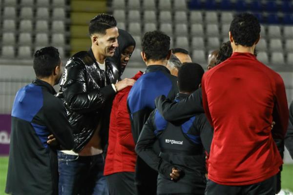 دوري أبطال إفريقيا| بدر بانون يحضر مران الأهلي الأول بالمغرب
