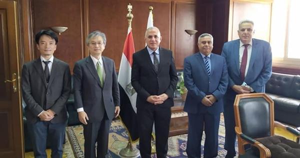 وزير الري يبحث مع السفير الياباني مجالات التعاون المشترك