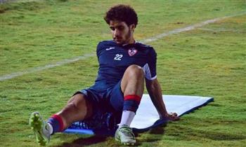 عبد الله جمعة يؤدي تدريبات تأهيلية استعدادًا للمشاركة مع الزمالك