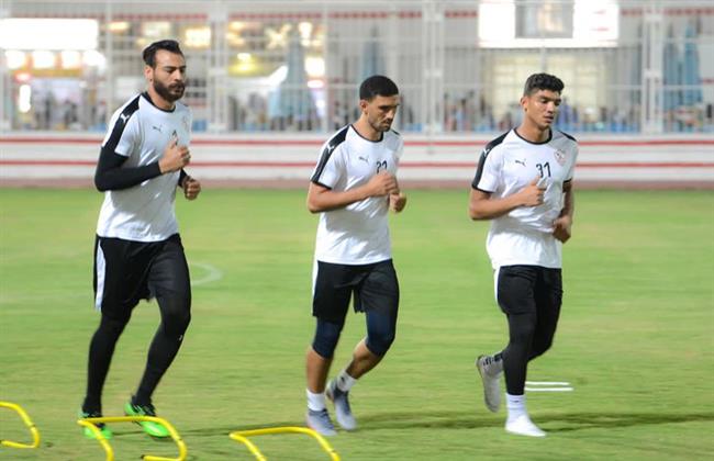 تدريبات قوية لحراس الزمالك قبل مواجهة المصرى 