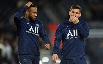   نيمار وميسي خارج قائمة باريس سان جيرمان في مباراة التتويج بالدوري الفرنسي