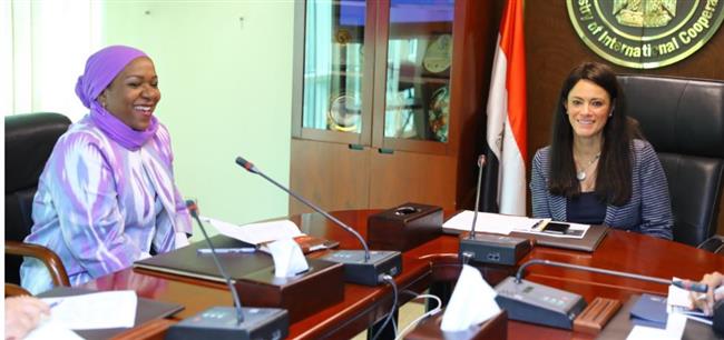 ​وزيرة التعاون الدولي تشيد بدور «البنك الإسلامي» في دعم المشروعات التنموية