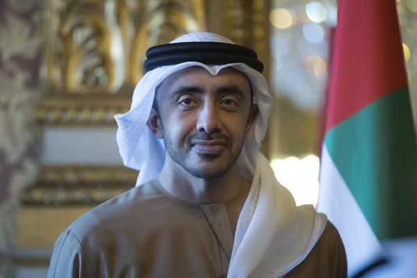 وزير الخارجية الإماراتى يؤكد أهمية تهدئة الأوضاع فى الأقصى