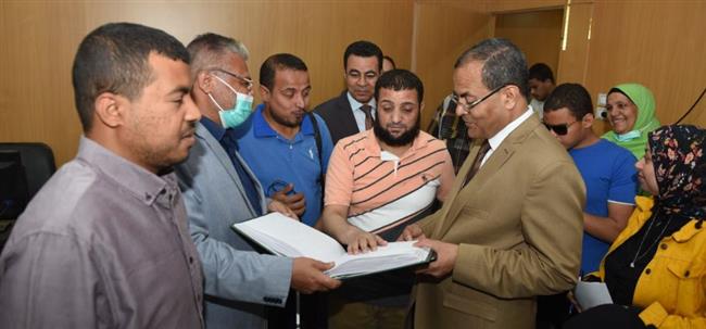 «نور البصيرة» بجامعة سوهاج يختتم دوراته التدريبة للطلاب ذوي الإعاقة البصرية  