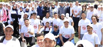   رئيس جامعة عين شمس يشهد ختام فعاليات الاحتفال بيوم الأرض بانطلاق ماراثون رياضي