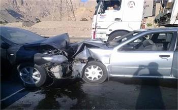   مصرع وإصابة 6 أشخاص إثر حادث تصادم سيارتين بمنطقة أوسيم