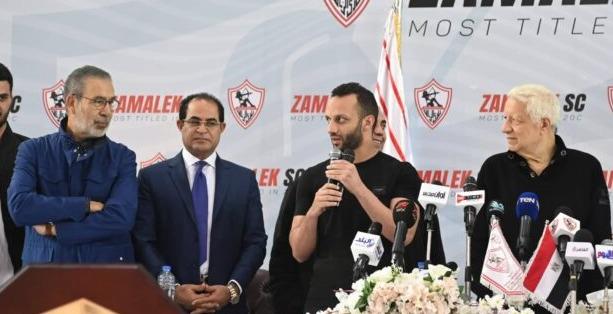 نجوم الزمالك يشاركون في احتفالية الفوز بأربع بطولات دوري