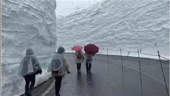   اليابان تفتتح ممرًا سياحيًا في «وادي الثلوج العظيم»