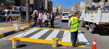رصف وتجميل وتخطيط شوارع دسوق لتظهر في أبهى صورها بكفر الشيخ
