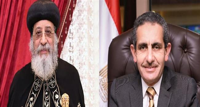 محافظ الغربية يهنئ البابا تواضروس بمناسبة عيد القيامة 