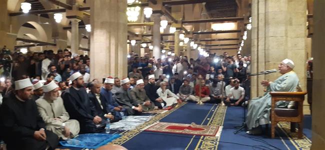 الدكتور عمر هاشم: شهر رمضان فرصة لإيقاظ القلوب وإحياء الخير وقمع  الشر