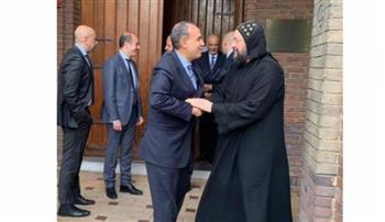    السفير المصري في بروكسل يشارك في الاحتفال بعيد القيامة المجيد