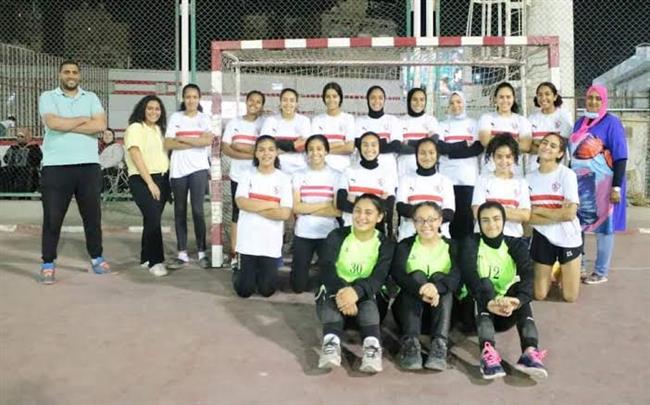 ناشئات يد الزمالك يهزمن الشيخ زايد في بطولة الجيزة