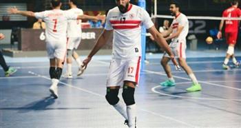 فرحة عارمة للاعبي الزمالك بعد الفوز بكأس الطائرة