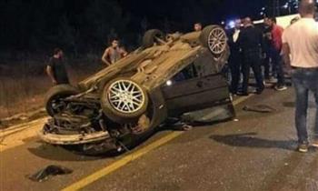 إصابة ربة منزل فى حادث على الطريق الزراعى